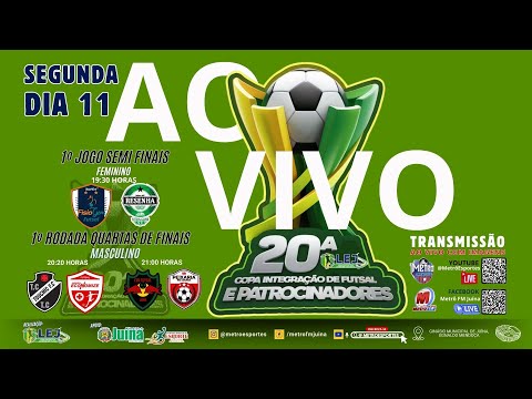 TOUCHIC x FARMACIA ECONOMZE   MASC   COPA INTEGRAÇÃO FUTSAL DIA 11 11