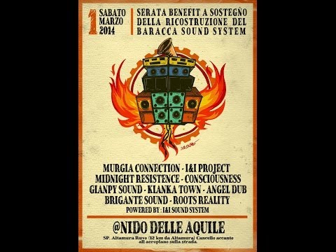 1Marzo 2014 Serata Benefit a sostegno per Baracca Sound System di Roma @NIDO DELLE AQUILE
