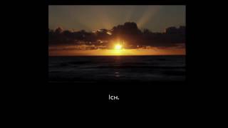 Ich, sehnsüchtig vermisst.