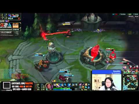 Imaqtpie Doesn't Get the Penta Kill FeelsBadMan