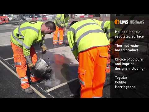 Imprinted Surfacing from LMS Highways