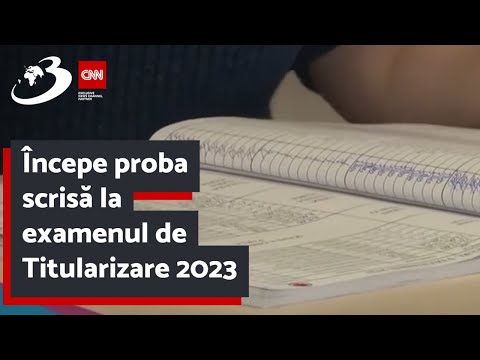 Începe proba scrisă la examenul de Titularizare 2023. Disciplinele cu cele mai multe posturi vacante