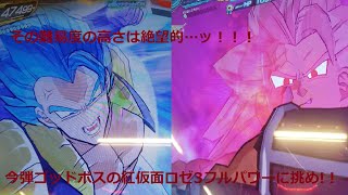 【SDBH BM10弾】今弾キチガイ難易度ゴッドボスの紅仮面ロゼ3フルパワーを倒せ！！【スーパードラゴンボールヒーローズ ビックバンミッション10弾】