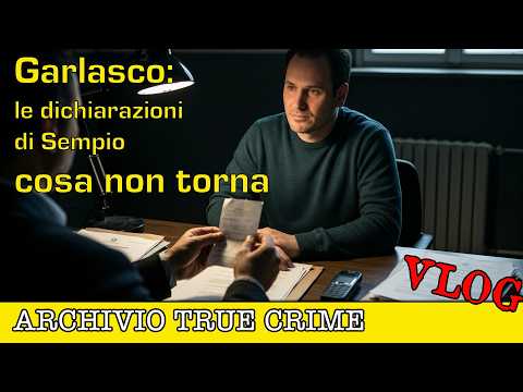Garlasco: quello che non torna nel racconto di Andrea Sempio | ARCHIVIO TRUE CRIME VLOG