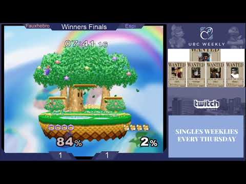 Melee's Most Wanted Winners Finals Fauxhebro vs Espi