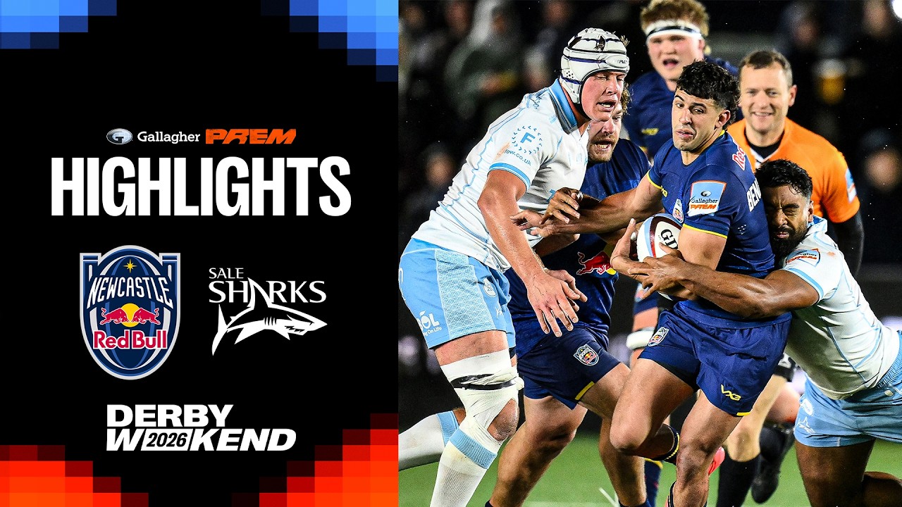PREM Rugby | Highlights: Newcastle Red Bulls vs Sale Sharks - Round 4