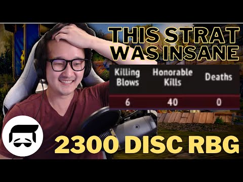 40 - 0 WITH THE CRAZIEST STRAT | 2300 Disc Priest RBG | Full Comms