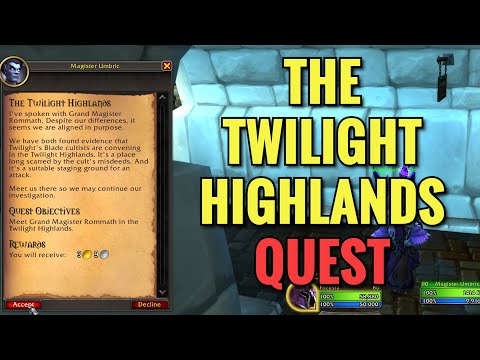 The Twilight Highlands Quest (WoW TWW)