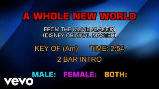 From The Movie Aladdin (Disney Original Master) - A Whole New World (Karaoke)