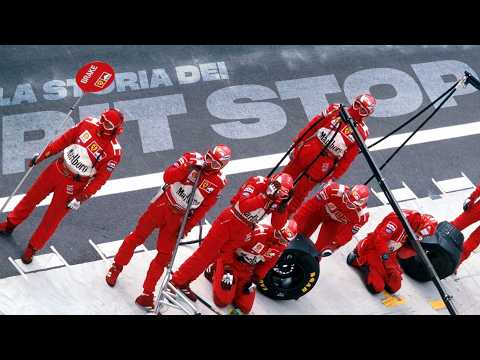 The HISTORY of PIT STOPS in FORMULA 1!