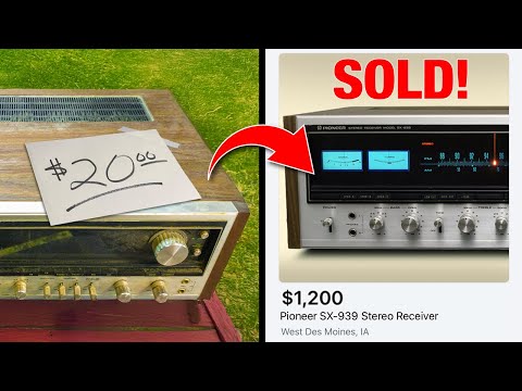Secrets to Flipping Vintage Stereos for HUGE Profit