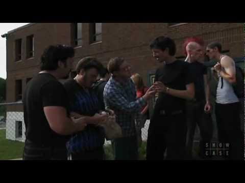 Jacob rocking a mustard glass - Trailer Park Boys