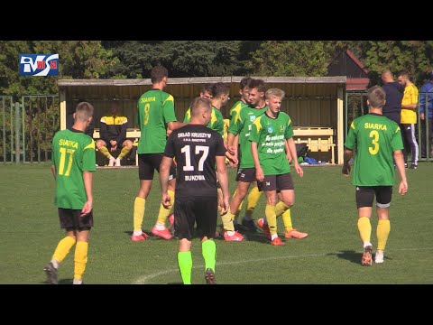 SIARKA II TARNOBRZEG - BUKOWA JASTKOWICE 4:0 (1:0) - FRAGMENTY MECZU I KOMENTARZE TRENERÓW
