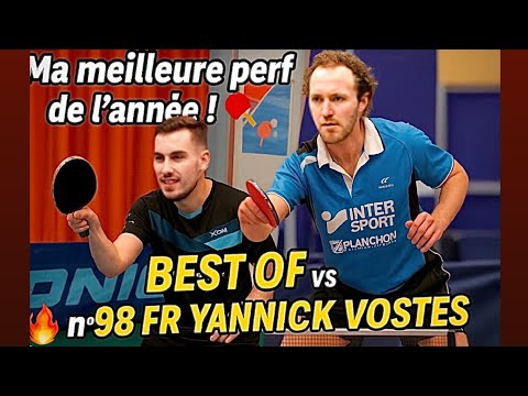 Ma meilleure perf de l’année ! 🏓 (Best Of vs n98 FR Yannick Vostes)