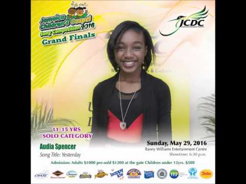JCDC Jamaica Children's Gospel 11-15 Solo Finalists 2016