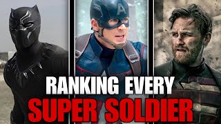 Every MCU Super Soldier Ranked From Weakest to Strongest