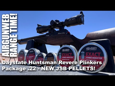 NEW JSB Pellet Testing in the .22 Caliber Daystate Huntsman Revere “We the Plinkers Package”