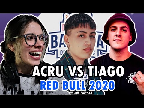REACCIONO a ACRU vs TIAGO - Octavos | Red Bull Argentina 2020 *BATALLON*