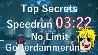 [Final Fantasy VII Remake ] 裏ボス爆速攻略！！3:22 - VR Top Secretsトップシークレッツ TA Speedrun (No Limit)黄昏なし