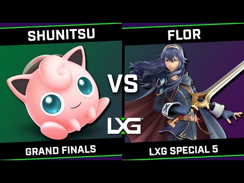 LXG Special 5 - GRAND FINALS - Shunitsu (Peach/Jigglypuff) vs FLOR (Min Min/Lucina) - Smash Ultimate