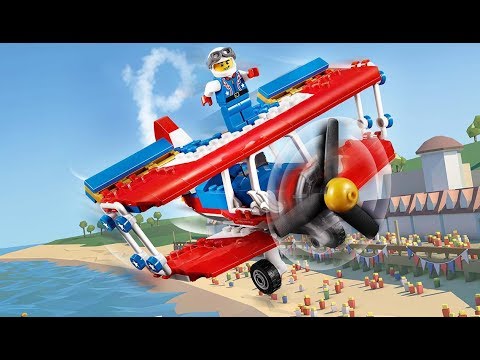 Vidéo LEGO Creator 31076 : L'avion de voltige à haut risque