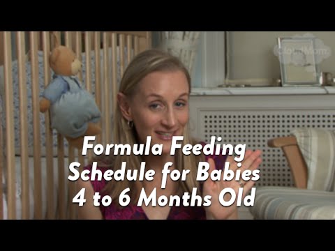 Formula Feeding Schedule for Babies 4 to 6 Months Old | CloudMom