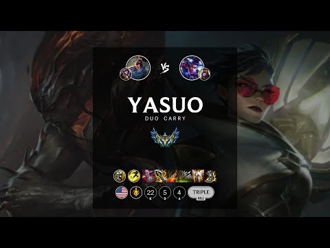 Yasuo ADC vs Vayne - NA Challenger Patch 12.10