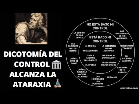 DICOTOMÍA DEL CONTROL ESTOICA 🏛️ | El arma secreta de EPICTETO para alcanzar la PAZ MENTAL 🧘🏻♂️