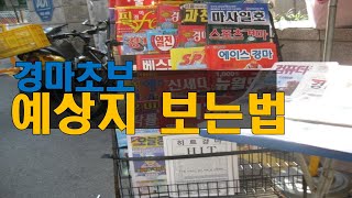 경마예상지 보는법  초보분만 보세요. 2019년5월2일