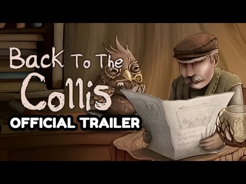 Back To The Collis | Hand-drawn 2D Point & Click Adventure Puzzle Game - Gameplay Trailer