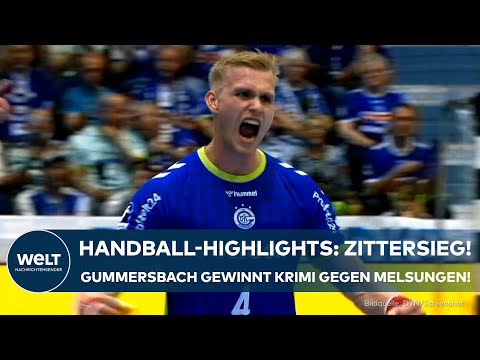 Video Thumbnail: HANDBALL: Perfekter Saisonstart für Gummersbach - Zittersieg gegen Melsungen | Highlights #hbl