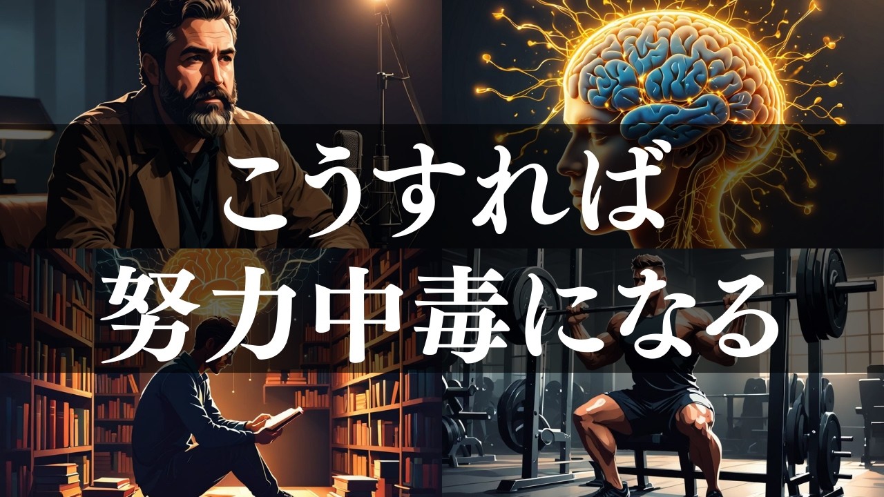 【努力脳】努力が勝手に続く唯一の方法とは？ |  アンドリュー・ヒューバーマン | デイビッド・ゴギンズ