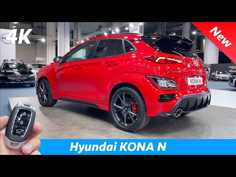 Hyundai Kona N Performance 2022 - First FULL Review in 4K (Exterior - Interior), 280 HP,  PRICE