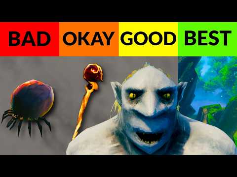 Valheim Ranked WORST to BEST | Biomes, Creatures, Weapons 