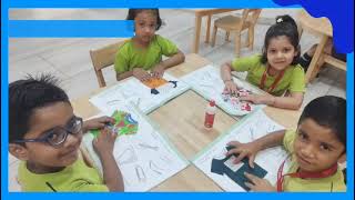 Fabric Fun with Little Mayoorians!
