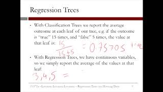 4.4.2 R4. Regression Trees - Video 1: Boston Housing Data