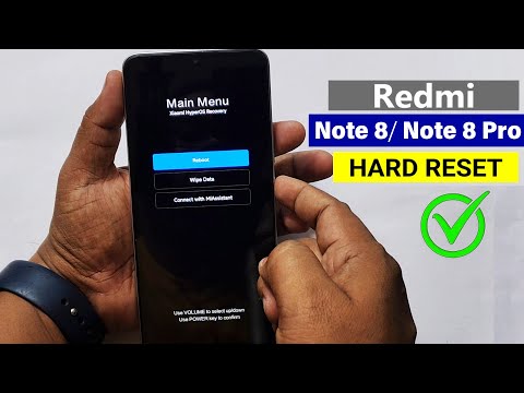Redmi Note 8/ Note 8 Pro : Hard Reset/ Format/ Screen Unlock - with Easy Trick