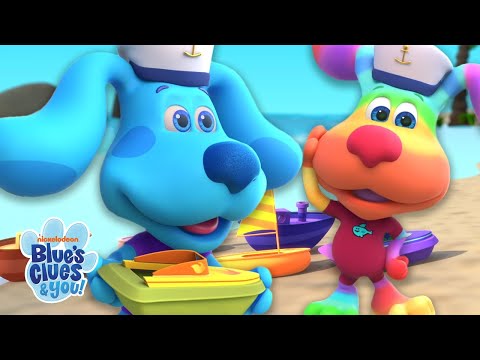 Row Row Row Your Boat! 🚣 + More Nursery Rhymes & Kids Songs | Blue’s Clues & You!
