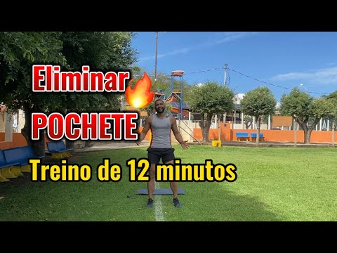 TREINO DE 12 MINUTOS PARA ELIMINAR A POCHETE EM CASA