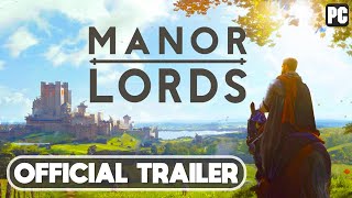 Manor Lords - Gameplay Overview Trailer (New Medieval RTS City builder)