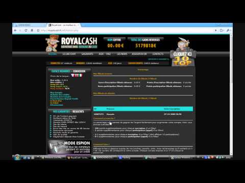 Royalcash.fr - Obtenir le statut VIP sans dépenser un centime!