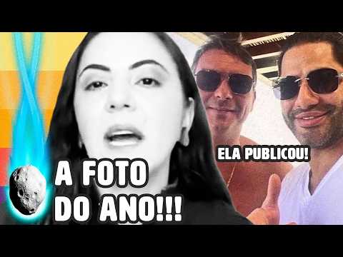 JULIANA DAL PIVA DÁ DETALHES DA FOTO DE SICÁRIO COM FLÁVIO BOLSONARO | PLANTÃO