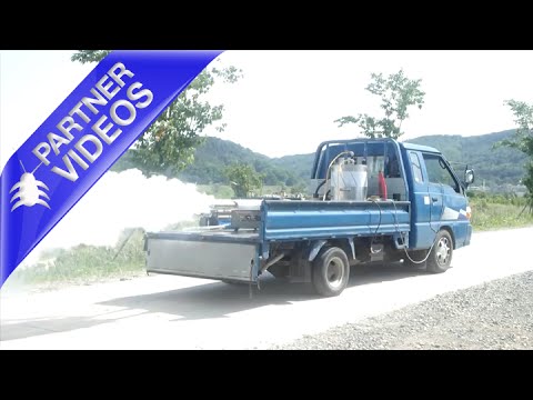  VectorFog H500SF Truck Mounted Thermal Fogger Video 