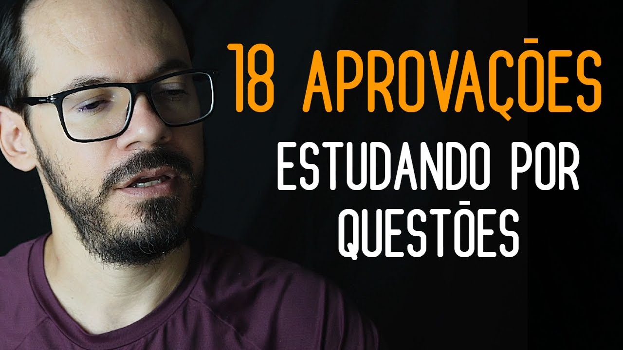 Como estudar por QUESTÕES com a MÁXIMA EFICIÊNCIA para os concursos 2025