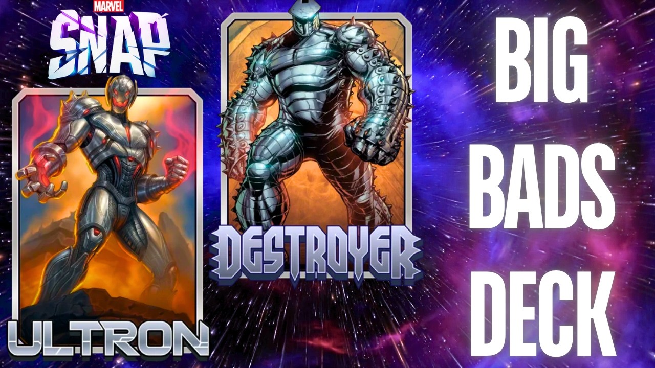 This BIG BADS Deck is BUSTED… and I LOVE it ! Marvel Snap
