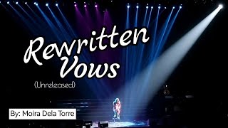 Musik-Video-Miniaturansicht zu Rewritten Vows Songtext von Moira Dela Torre