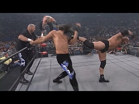 Goldberg & Hogan V Jersey Traid WCW Nitro 30th August 1999