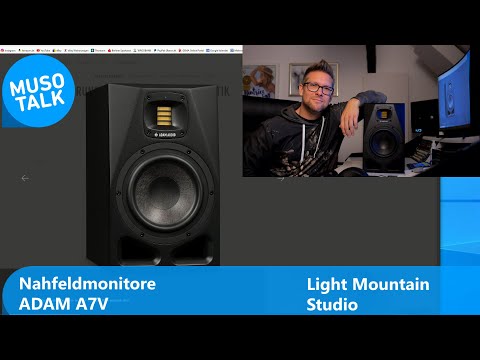 Nahfeld Studio Monitore - Adam Audio A7V