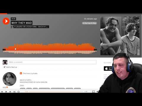 Kraayziie Live Reacts To DB x KASH KING - BACK N FORTH