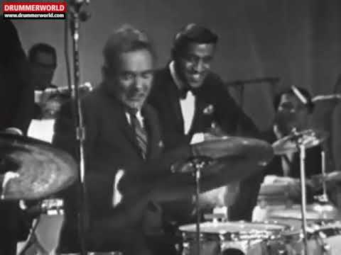 Buddy Rich + Gene Krupa + Sammy Davis Jr   DRUM BATTLE The legendary drum ba